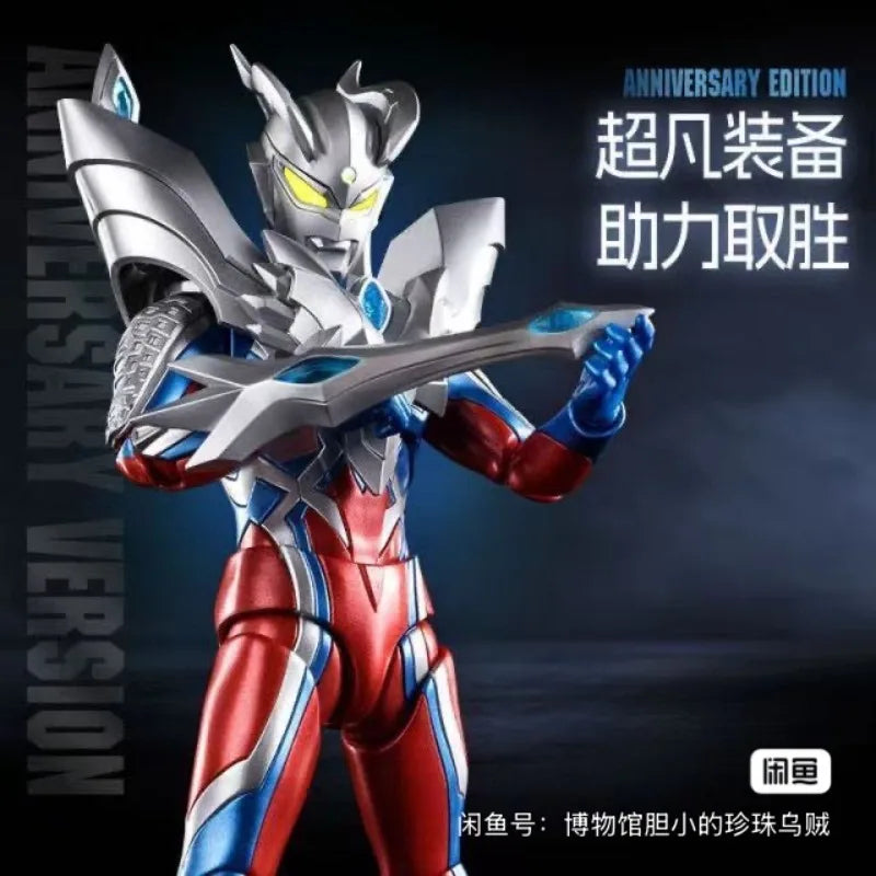 【In Stock】Blokees ULTRAMAN ZERO Legendary Anniversary Edition Assembly Action Figure
