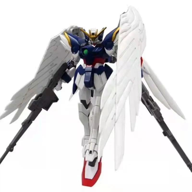 Hg 1/144 Wing Zero Xxxg-00w0 Assembly Model Kit Collection Figure Animation Peripheral Toy Ornament Desktop Decorations Gift
