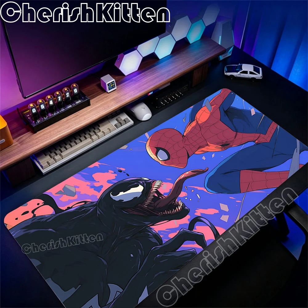 Large Game Console Mousepad Waterproof Mouse Pad Keyboard Computer Laptop Pad office Accessories XXL Marvel Venom Art Desk Mat