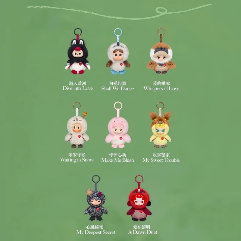 New Genuine In Stock Popmart Dear Birds Series Vinyl Pendant Surprise Blind Box Toy Bag Pendant Decoration Collection Gift Toys