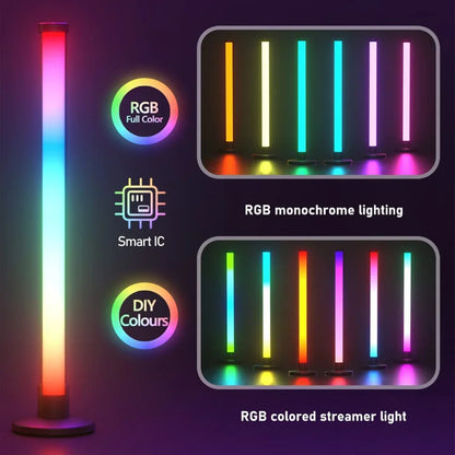 Tuya Wifi RGB Atmosphere Night Light LED Music Rhythm Atmosphere Pickup Lamp APP Remote Bluetooth Control Light Game Festival