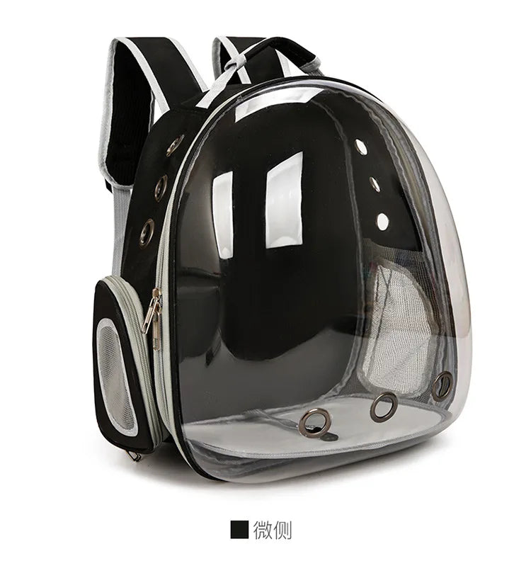 Cat Bag Pet Backpack Going Out Portable Transparent Space Capsule Pet Bag Panoramic Cat Supplies Breathable Backpack