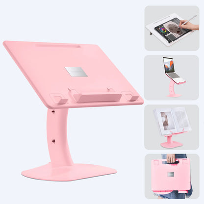 OATSBASF Portable Laptop Stand Notebook Stand Multi Function Desk For Macbook Air Pro Bed Room Reading Desk iPad Cooling Holder