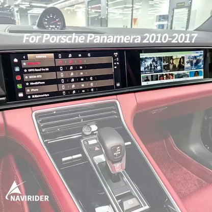 Carplay for Porsche Panamera 970 Upgraded Interactive Dual Screen 12.3 Inch + 10.25 Inch Android Multimedia Video Player
