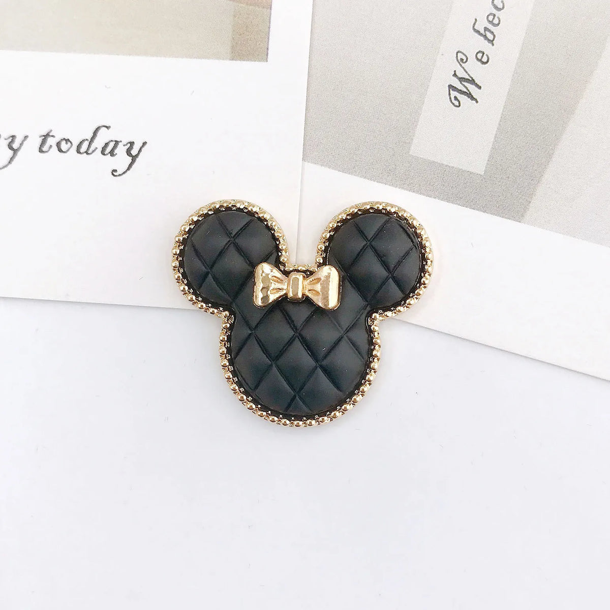 New spray paint Cartoon Doll diy ornament accessories candy color phone case beauty material hole shoes