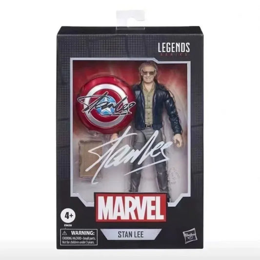 Newly-made， Hasbro Marvel Legends Series Stan Lee Cartoon Action Figure Toys Mol OrnamentsFigure Frenzy  in stock