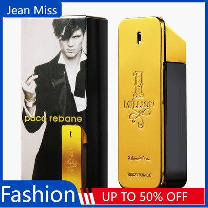 Long Lasting Floral Men Perfume Fashionable Eau De Toilette Spray Natural Fragrance Male Perfume for Men Daily Usage Perfume