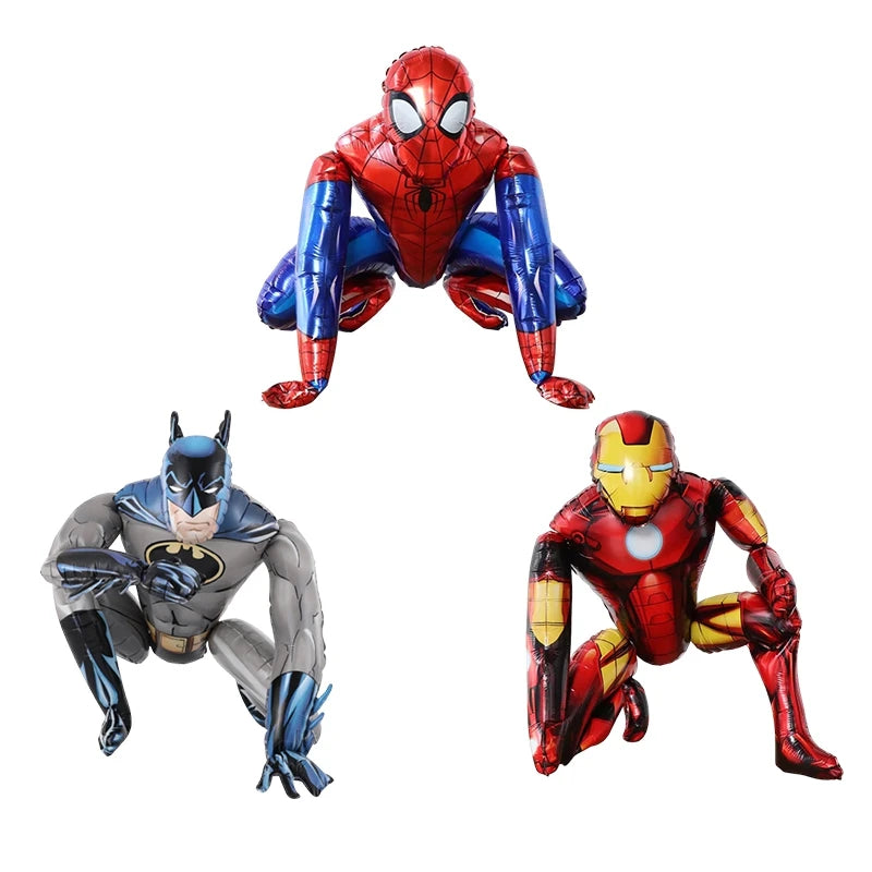 Hot Anime Figure Balloons Spiders Birthday Party Decoration Large Foil Ballons Halloween Cosplay Accessoreis Home Decor