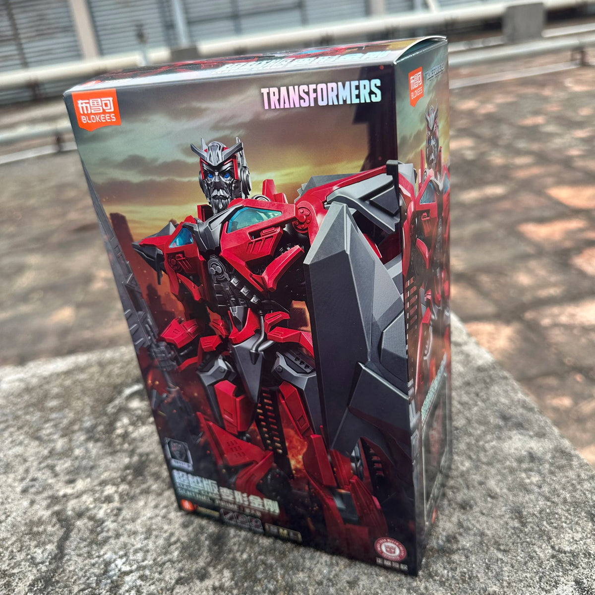 Blokees Transformers Sentinel Prime & Blitzwing Action Figure Hasbro Licensed Model Kit Collectible Poseable Robot Toy Gift