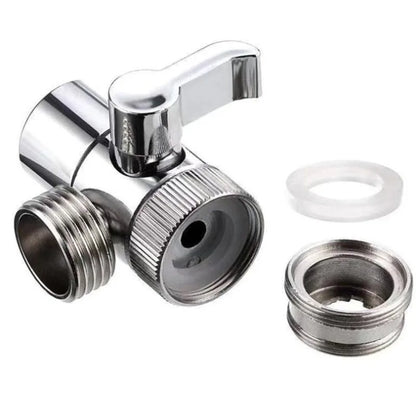Universal  Faucet Switch Adapter Kitchen Sink Splitter Diverter Valve Water Tap Connector For Toilet Bidet Shower Bathroom