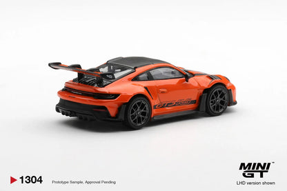 MINIGT 1/64 Porsche 911 (992) GT3 RS Weissach Package MGT01304-CH Cars Alloy Diecast Metal Model Kids Toys Boys