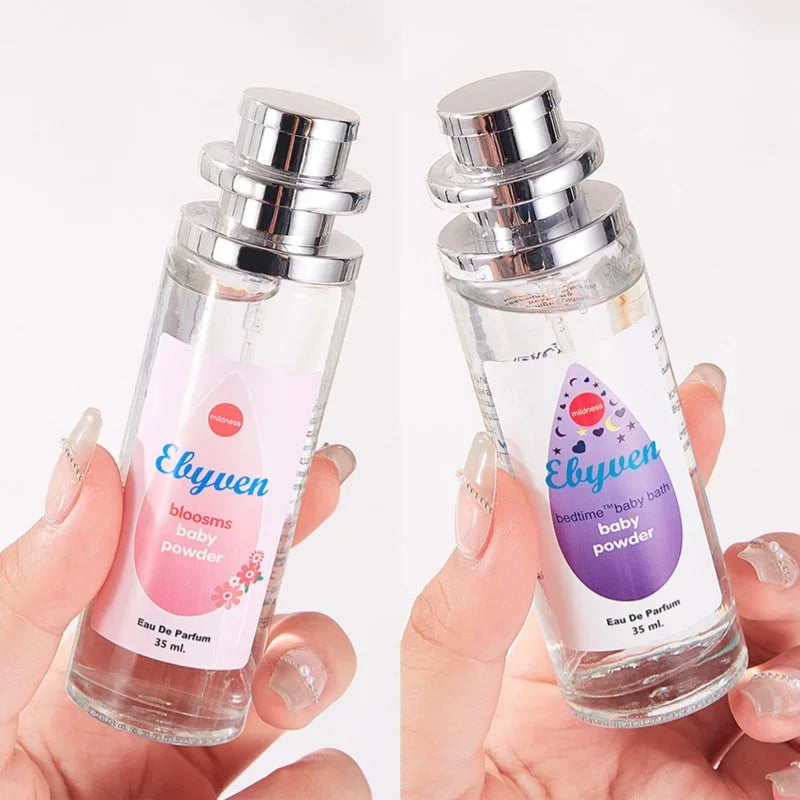 Baby Powder Milky Scent Vanilla Perfume Spray,Floral Fruity Women Eau De Parfum,Girl Student Citrus Musk Light Fragrance Mist