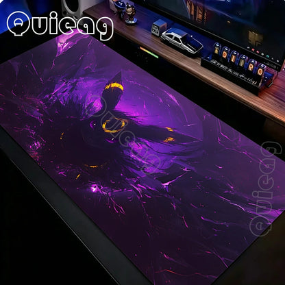 Pokemon Mouse Pad Keyboard Mat Laptop PC Gaming Rubber Extended DeskMats