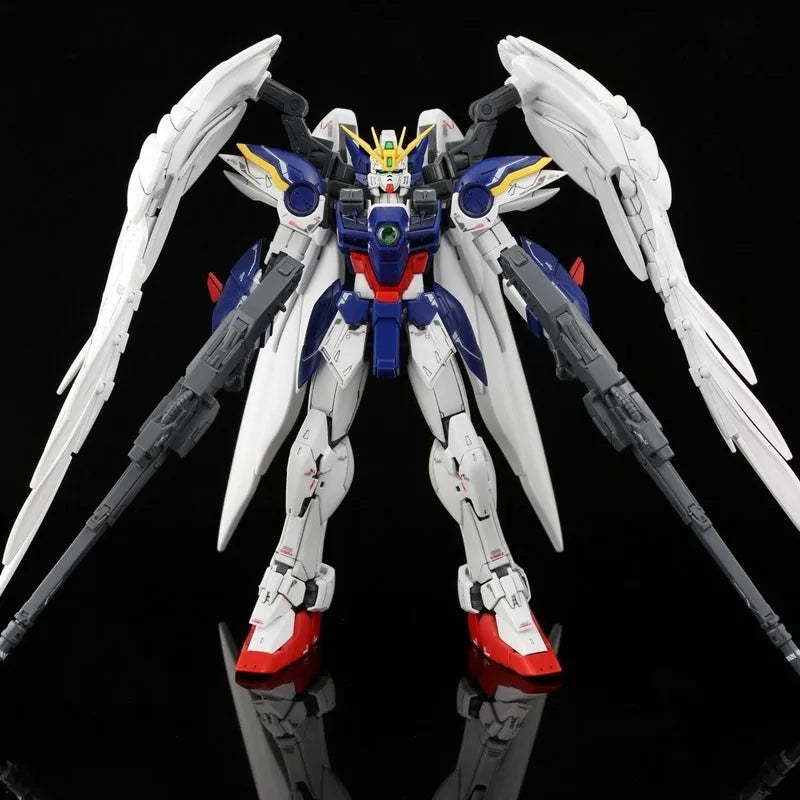 Hg 1/144 Wing Zero Xxxg-00w0 Assembly Model Kit Collection Figure Animation Peripheral Toy Ornament Desktop Decorations Gift
