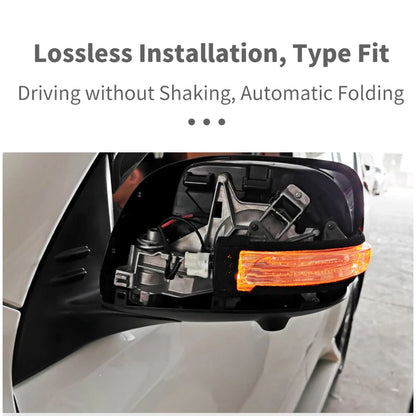 Applicable to 2010-2023 Toyota Land Cruiser 200 Prado 150 Rearview Mirror Folding Motor Modification LC200 Lc150 Accessories