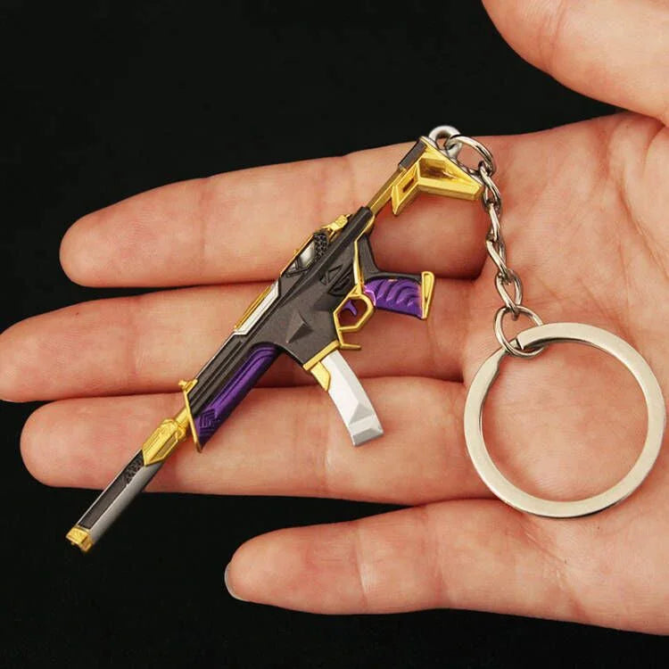Valorant Melee Reaver 2.0 Karambit Knife Metal M4 Game Peripheral Samurai Sword Alloy Model Keychain Pendant Gifts Toys