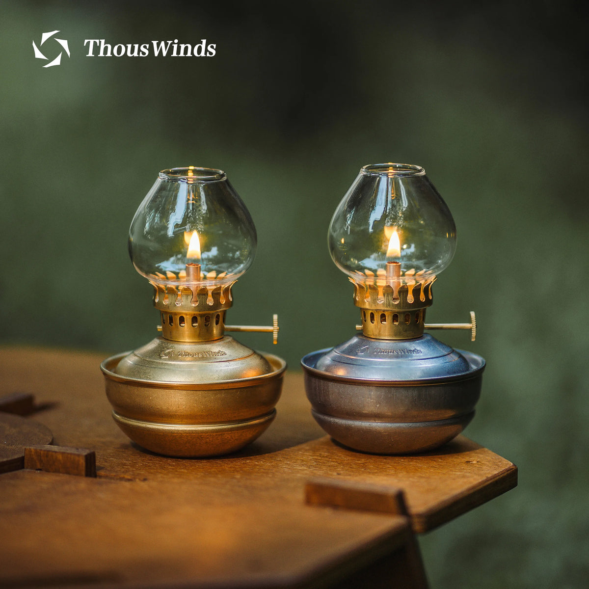 ThousWinds Luminara Mini Oil Lamp Windproof Camping Lantern 20h Long Lighting Life Portable Retro Light Outdoor Camping Hiking