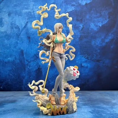 One Piece Nami Figure Anime Collectible Statue Desktop Decoration Otaku Gift Peripheral Model For Anime Fans Home Desk Ornament