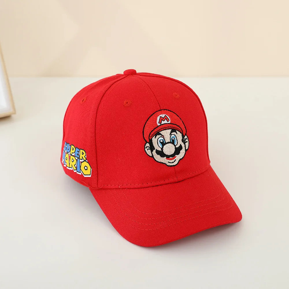 New Mushroom Yoshi Classic Character Baseball Cap Game Merchandise Unisex Adjustable Size Color Blocking Casual Fashion Gift