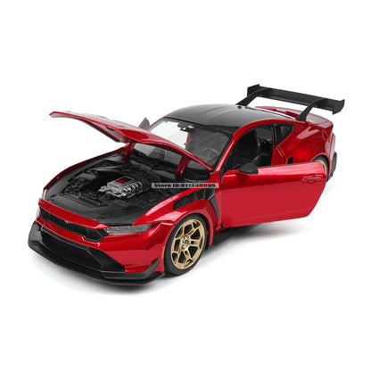 Maisto 1:18 2025 Ford Mustang CTD Alloy Car Model Static Die Casting Model Collection Gift Toy Gift Black base