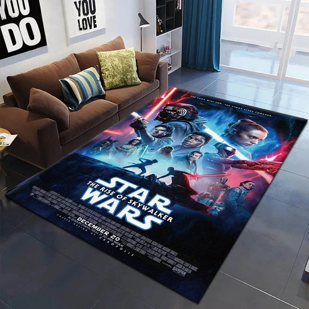 20th Anniversary 2025 S-Star W-Wars Revenge of Sith Scifi Film for Bedroom Living Room Sofa Home Anime Rug Non-slip Floor Mat