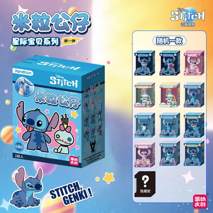JANDOOM  Toy Story Stitch Mickey Mouse Winnie Zootopia Doraemon Action Figure Rice Grains Doll Model Blind Box Toys Modei Gifts