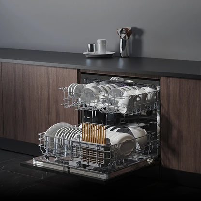 Kitchen Built in Dishwasher Machine Automatic Drawer Smart Dish Washer Dishwashers  for Home