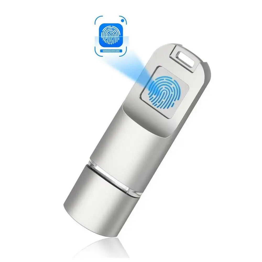 Fingerprint encrypted USB flash drive storage portable memory High-Speed memory stick Thumb drive external hard drive disk