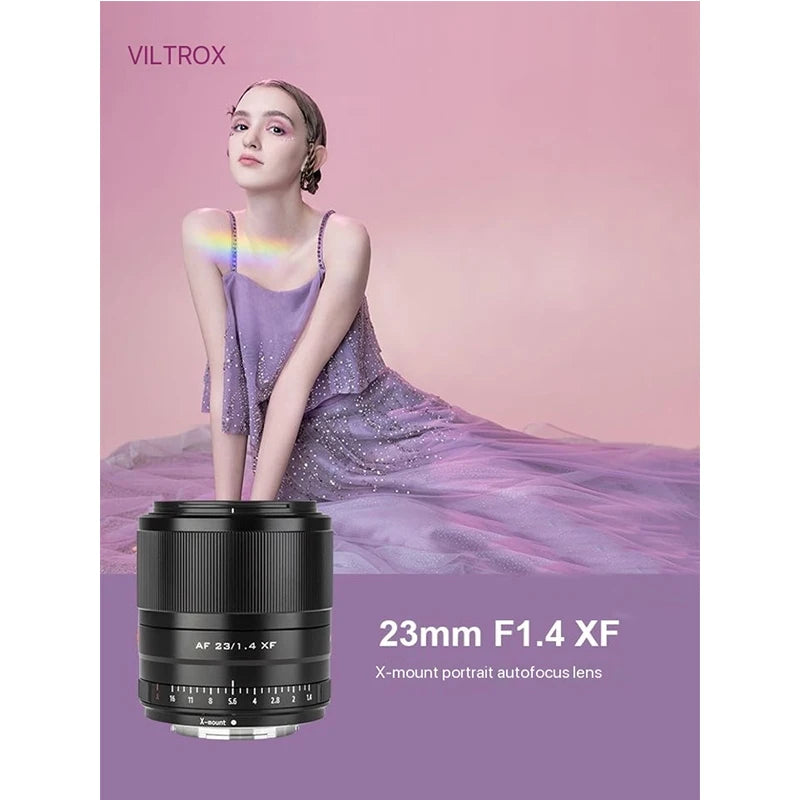 Viltrox 23mm/33mm/56mm F1.4 Cameras Lens APS-C Auto Focus Lens For Fujifilm XF X-T2 X-T3 X-T4 X-T20 X-T30 Mirrorless Cameras