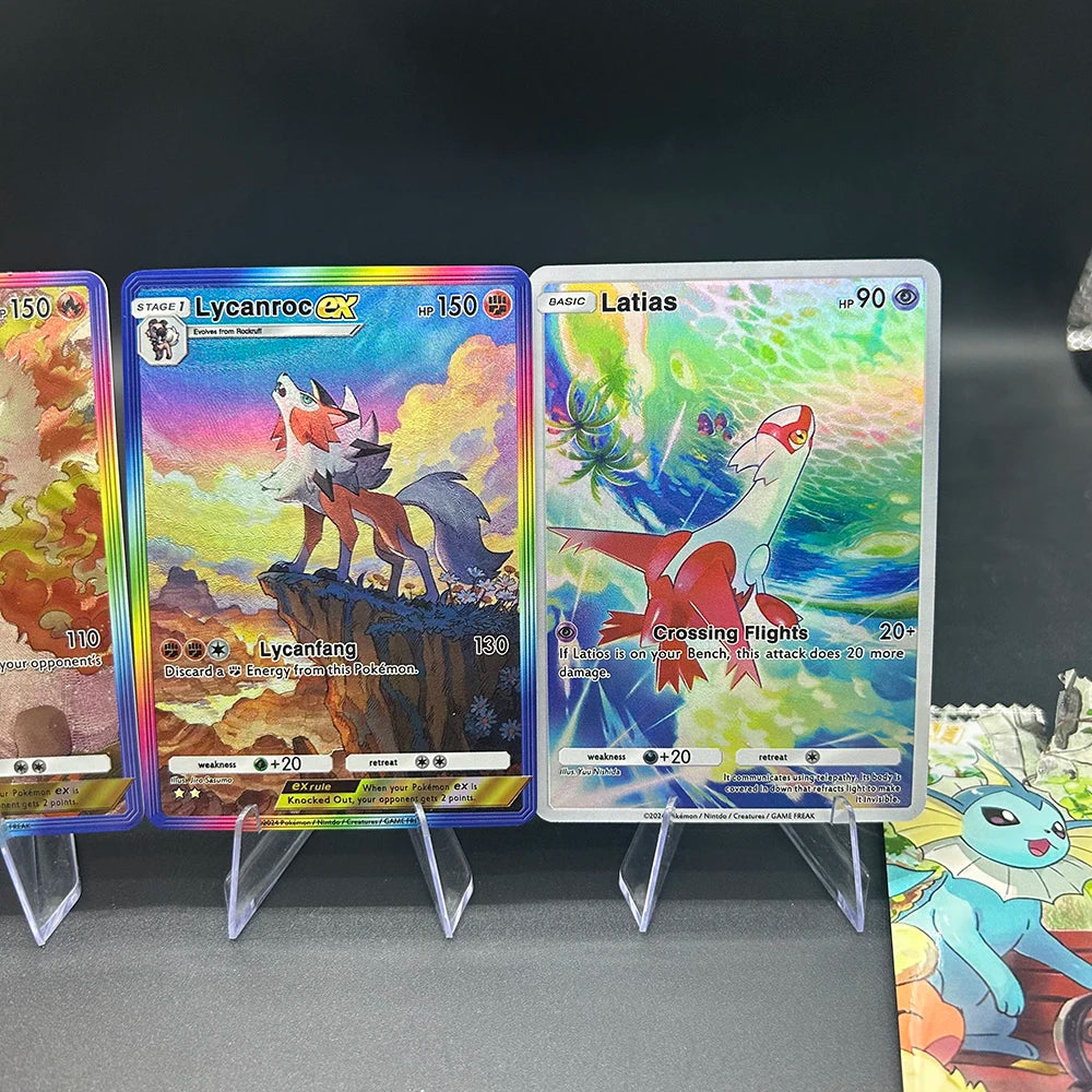 1 Box PTCG Pocket Series English Random Flash Collection Card Umbreon Sylveon Umbreon Mega Pinsir Game Collection Card Toy Gift