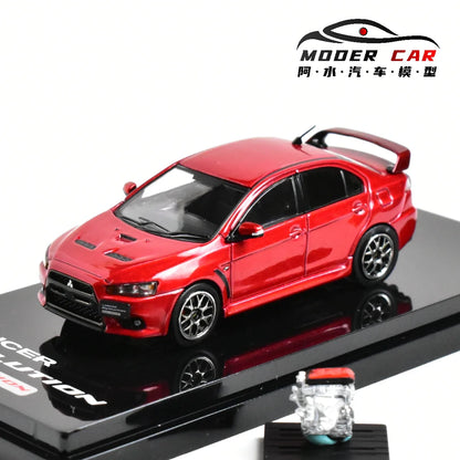 HOBBY JAPAN 1:64 Evolution X EVO 10 Diecast Model Car