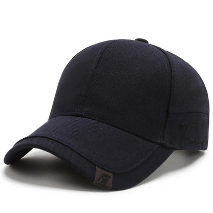 High Quality Solid Baseball Cap  Men's Outdoor Cotton Cap Bone Gorras CasquetteHomme Men's Truck Comfortable Fit  Breathable