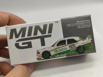1:64 190E 2.5-16 Evolution II #3 #187 #196 #197 alloy die-cast simulation car model, adult ornaments,boys' toys,children's gifts