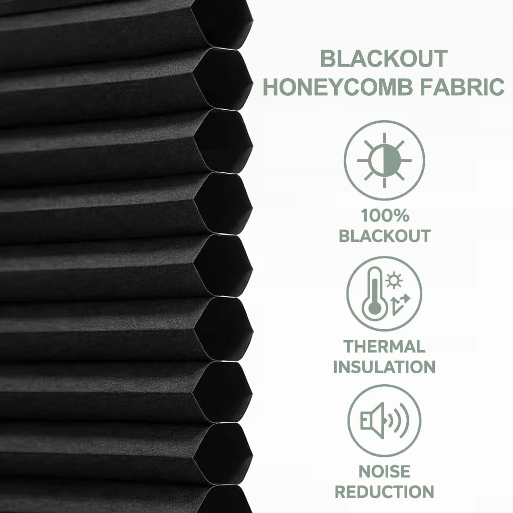 Total Blackout Honeycomb Blinds