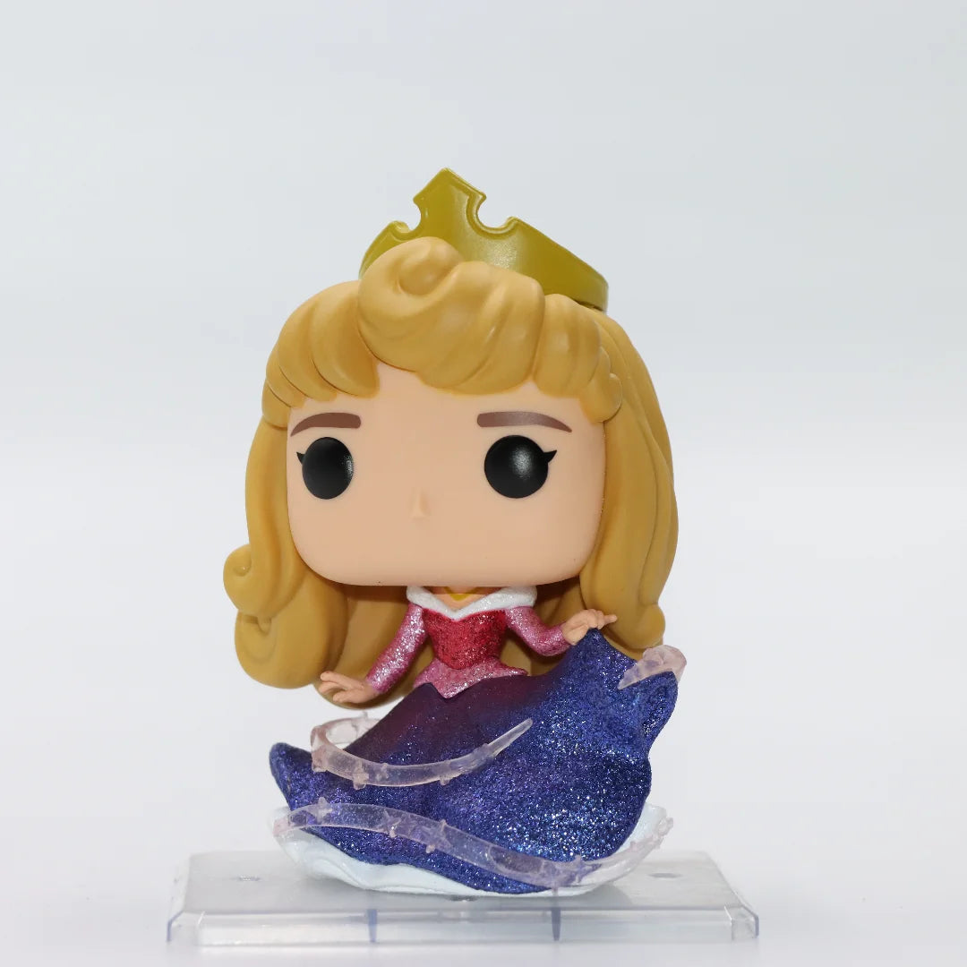Funko Pop Disney Princess Aurora #1591 Diamond Collection Collectible Vinyl Figure Character Display Ornament Gift for Fans
