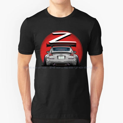 Nismo Fairlady 350z Z33 Gray 100% Cotton Hoodie 350z Nismo Z33 Midnight Blue Car Graphic Osmancetinyapici Gtr Power