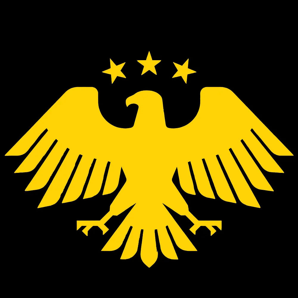 New Syria Eagel Stickers Decals Waterproof Decor for Bumper Rear Windshield Window, Wall Decal