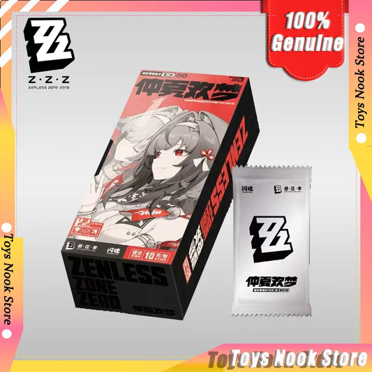 24 Hour Ship Genuine Shining Soul TCG Zenless Zone Zero Vol.2 Midsummer Dream Booster Box Collectible Trading Cards Game Gifts