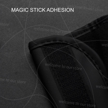 2pcs/set Car For E91 E92 E90 E Series Emblem Flag Of Tricolor Logo Leather Styling Seat Belt Cover Padding Pad Accessories