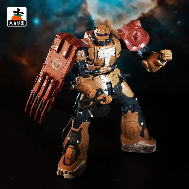 HG 1/144 Zaku II Type Solari Requiem Version Action Figure Assembly Model Kit Movable Joint Mecha Plastic Model Collectible Gift