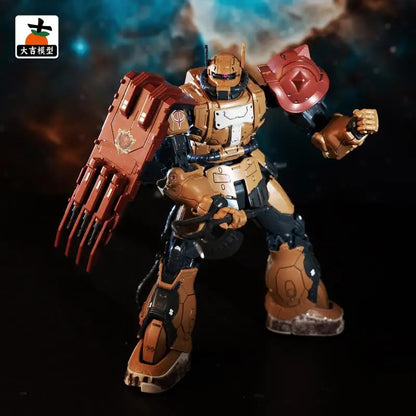 HG 1/144 Zaku II Type Solari Requiem Version Action Figure Assembly Model Kit Movable Joint Mecha Plastic Model Collectible Gift