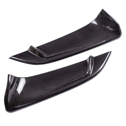 For Toyota Supra GR A90 A91 MK5 2020-2026 Real Carbon Fiber Car Front Bumper Lower Garnish Cover Trim Exterior Accessories