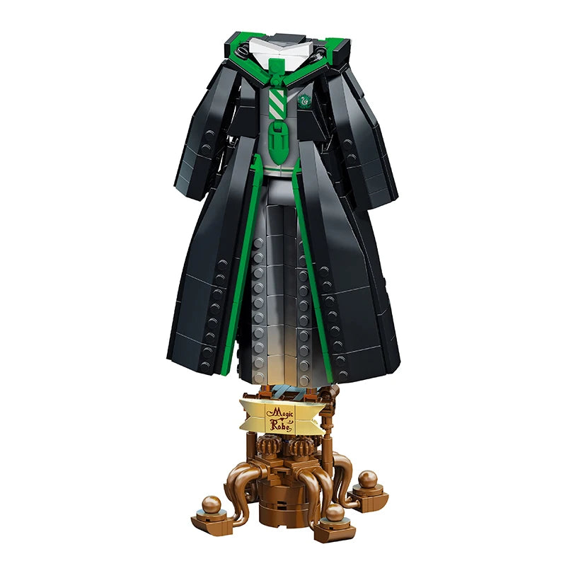 Building Blocks Magic Robe Model Medieval Magic World Creative Blocks Assembly Toys Christmas Gift Adult Brick Decoration 661Pcs