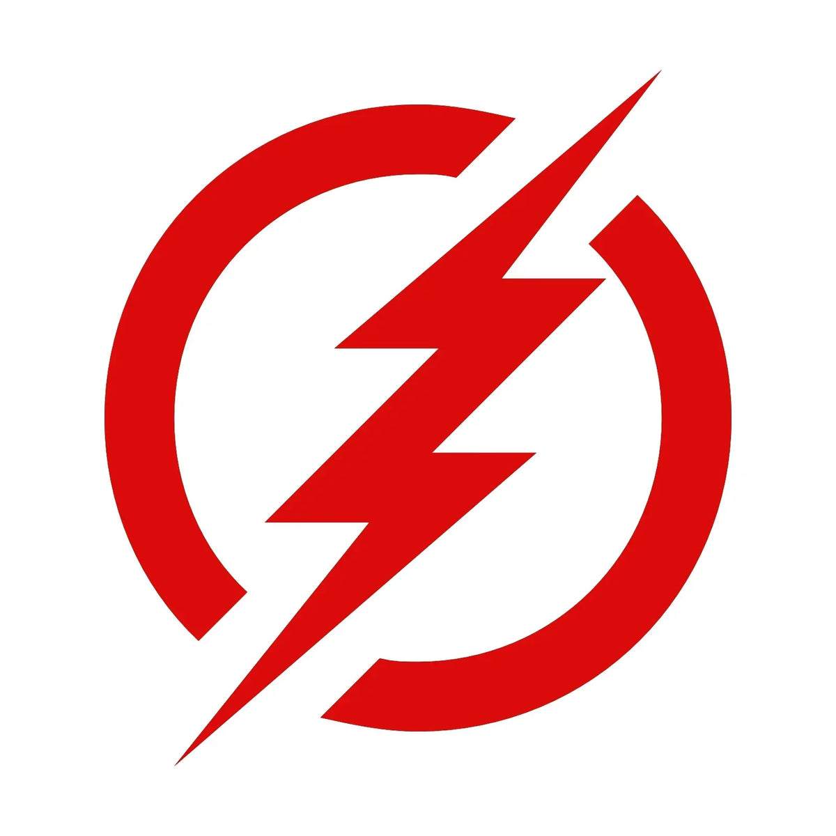 Personality Battery Electric Symbol Lightning Charging Symbol Vinyl Decal Car Cover Scratch Sticker Accessory, 10cm