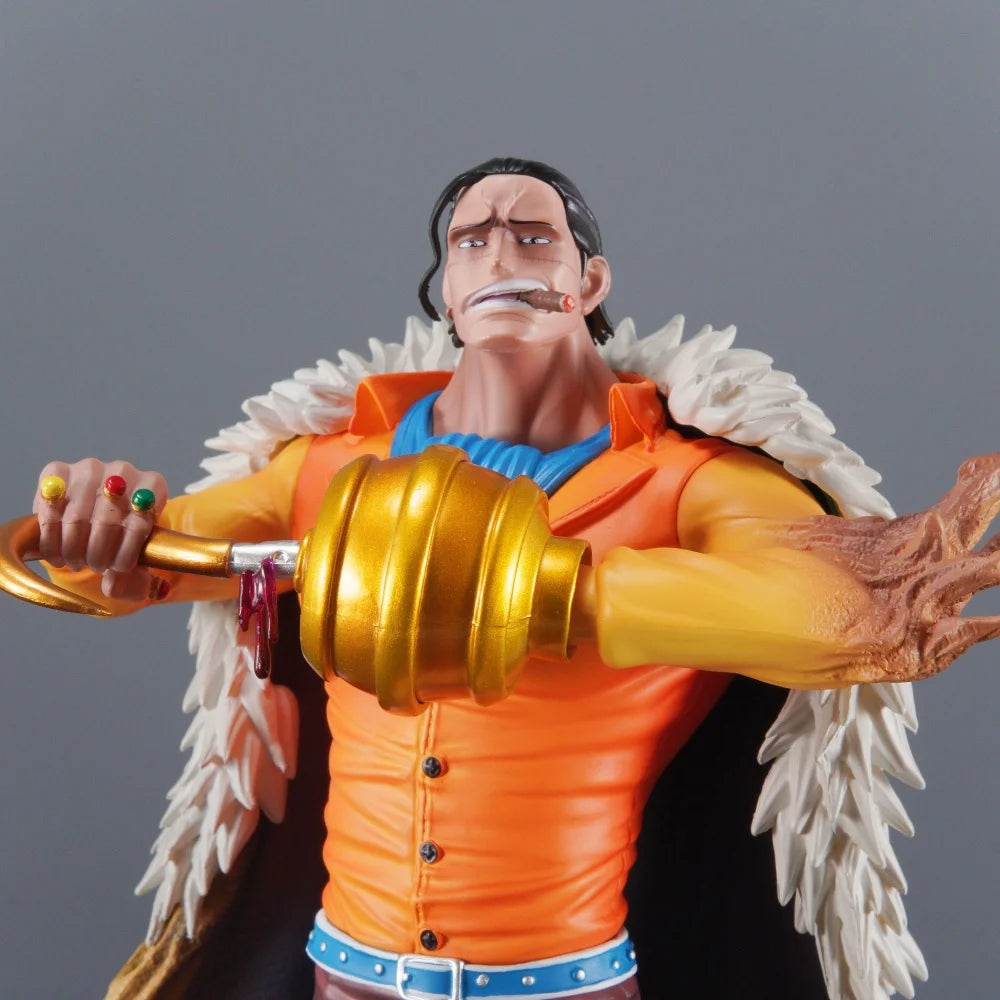 29cm/11.42in Anime One Piece Figure Sir Crocodile Action Figures Pvc Statue Desktop Ornamen Collection Model Toys Gifts