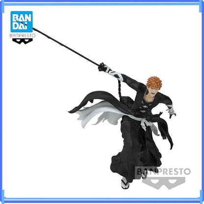 in stock Banpresto Vibration Stars BLEACH: Thousand-Year Blood War Ichigo Kurosaki Anime action figure model toys Gift Genuine