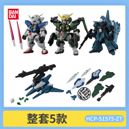 Bandai Gashapon Original Mobile Suit Ensemble (MSE) Gundam RX-78-2 Strike Hi-Nu Wing Astray ZZ Barbatos Assemble Model Kit