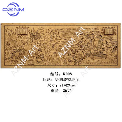 Magic School Movie Peripheral Posters Cosplay Party Decorations Suitable for Indoors Bars Wall Stickers Creative Fun Gifts