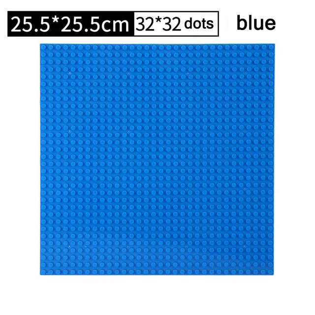 City Road Street Baseplate Straight Crossroad Curve T-Junction Building Blocks Base Plates Construction for Children Kids