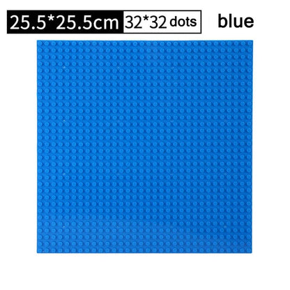 City Road Street Baseplate Straight Crossroad Curve T-Junction Building Blocks Base Plates Construction for Children Kids